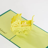 Intricate Greetings Cards Baby Carriage