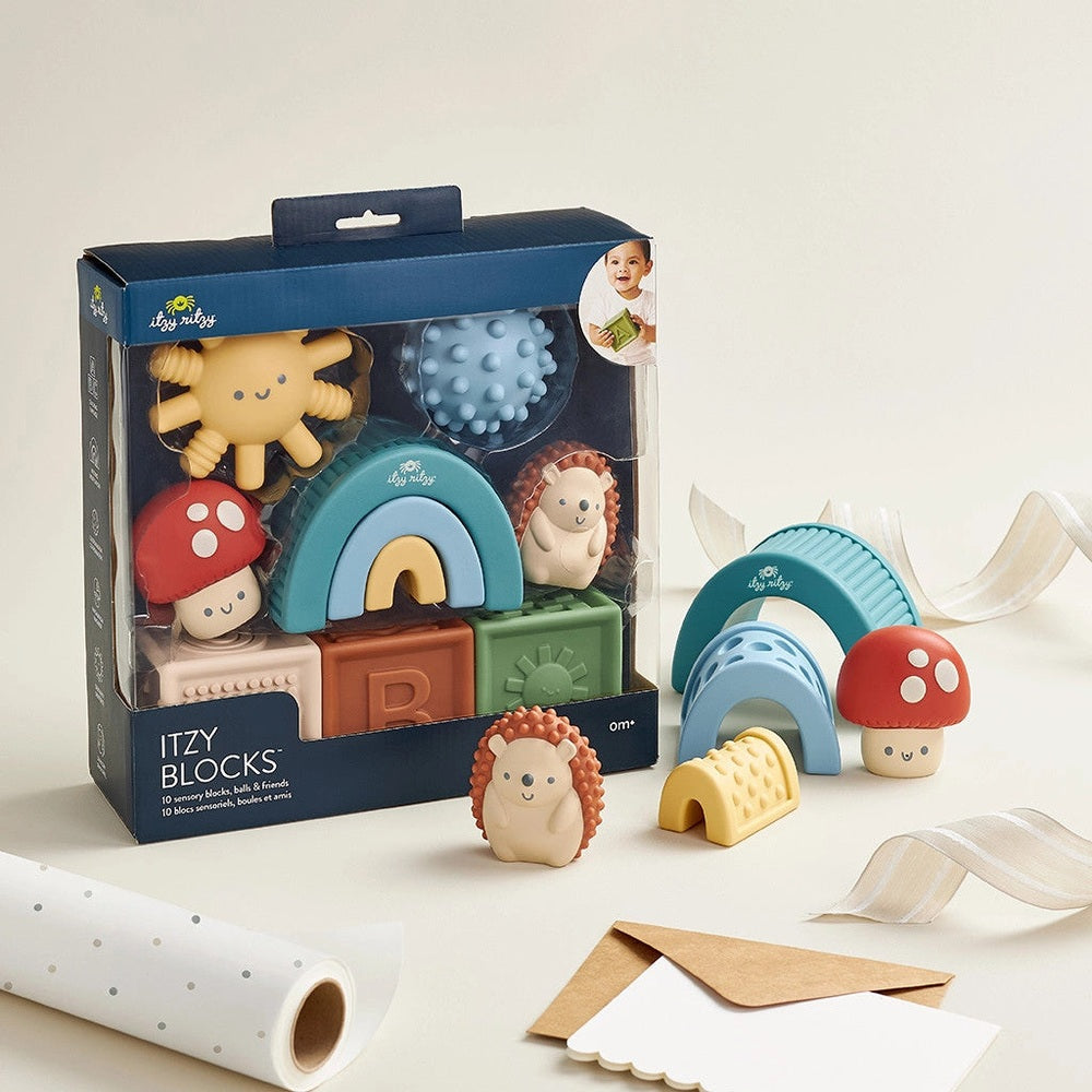 Itzy Ritzy Itzy Blocks Sensory Blocks Set