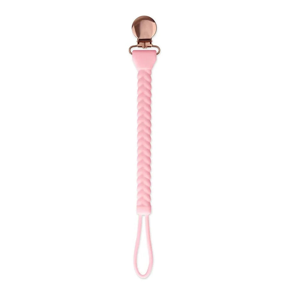 Itzy Ritzy Sweetie Strap Braided Pacifier Clip