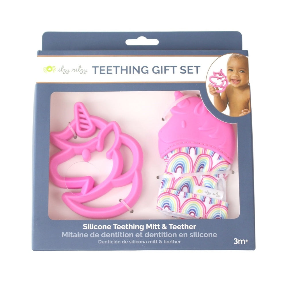 Itzy Ritzy Teething Mitt & Teether Gift Set