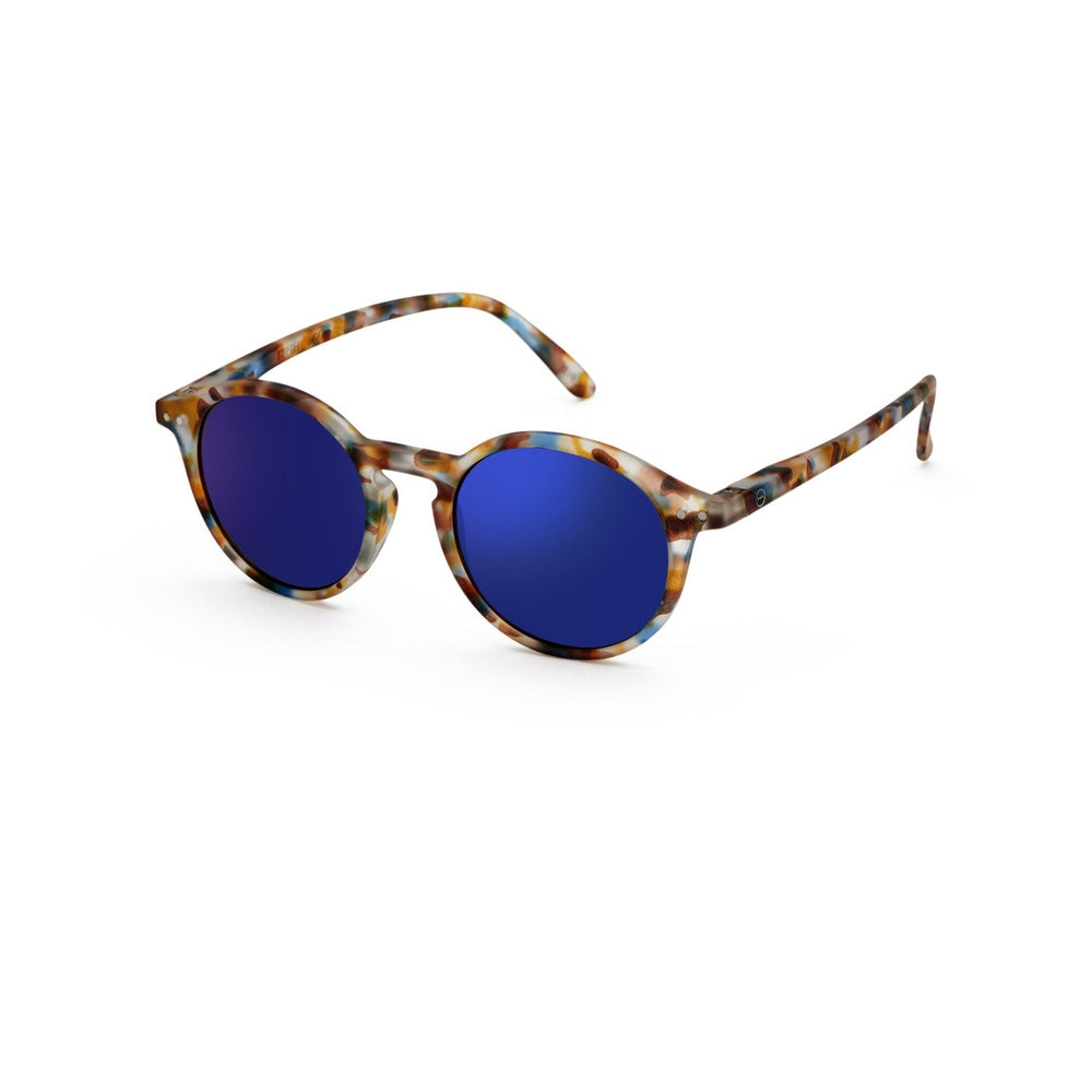 Izipizi Sunglasses Adult #D Blue Tortoise Blue Mirror