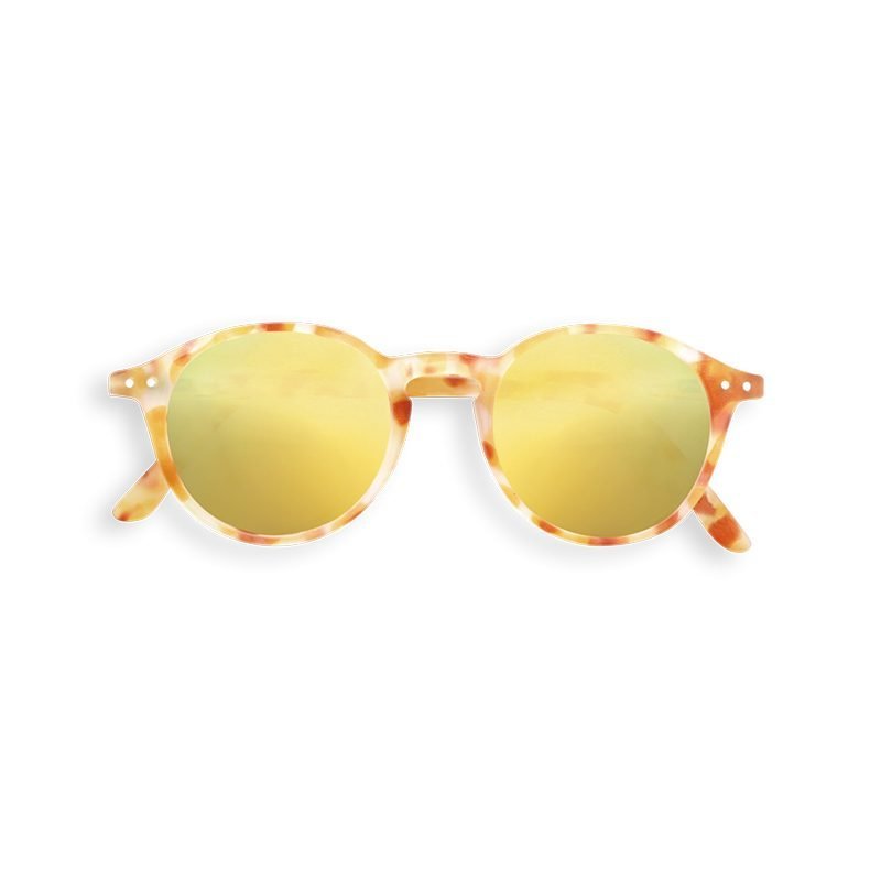 Izipizi Sunglasses Junior #D Yellow Tortoise Mirror