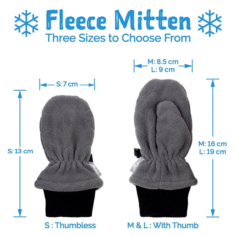 JAN & JUL FLEECE MITTENS LAVENDER - baby enRoute