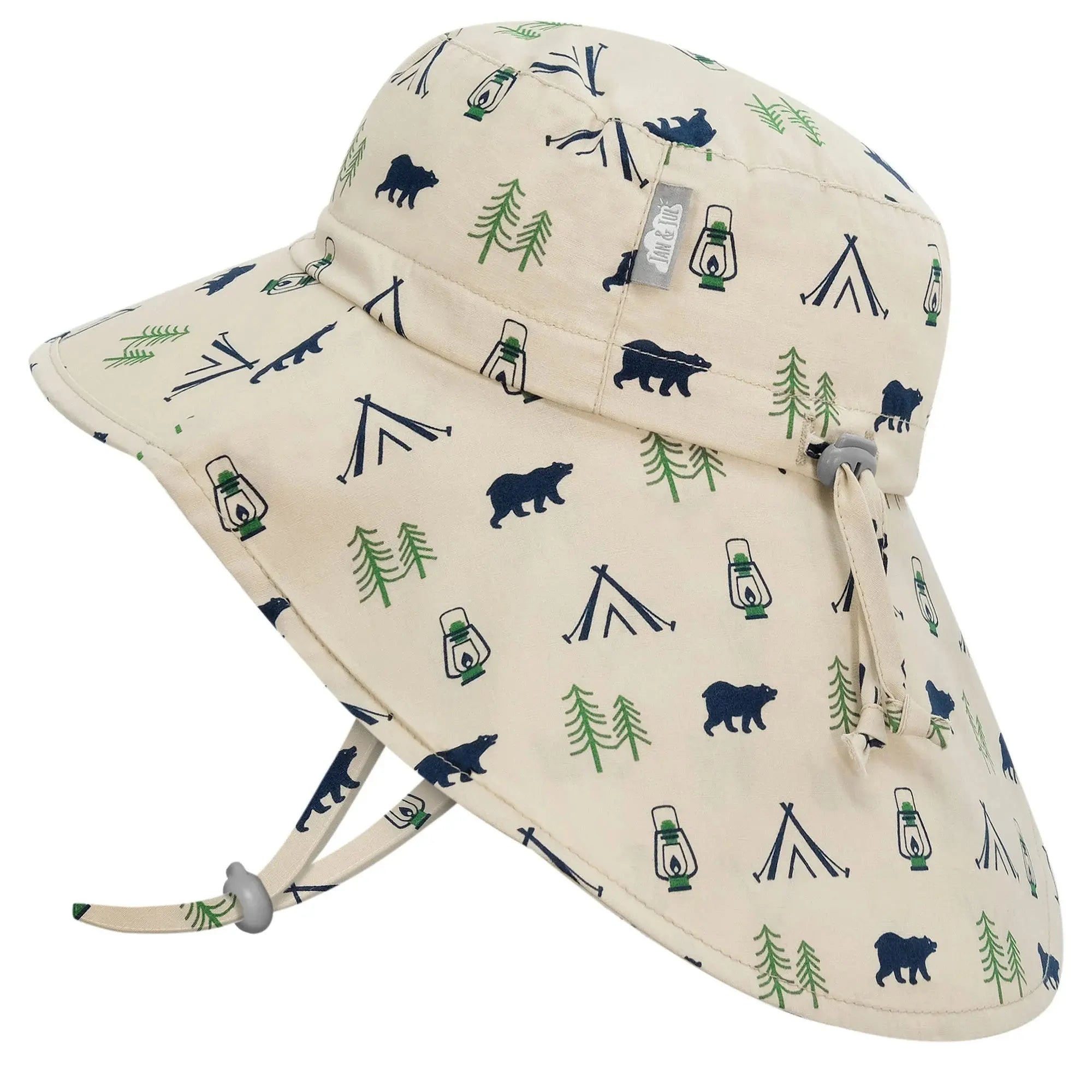 Jan & Jul Kids Cotton Adventure Hats Bear Camp
