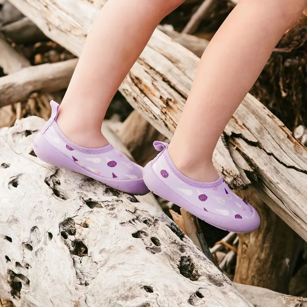 Jan & Jul Kids Water Shoes Lavender Ice Cream