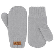 Jan & Jul Knit Mitten Grey