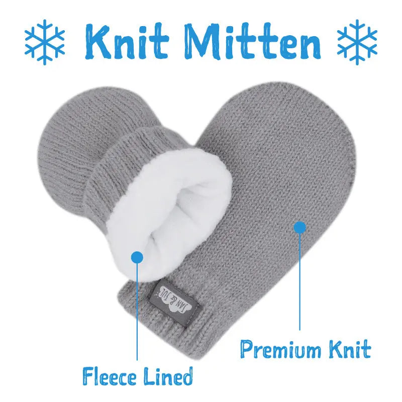 Jan & Jul Knit Mitten Mustard