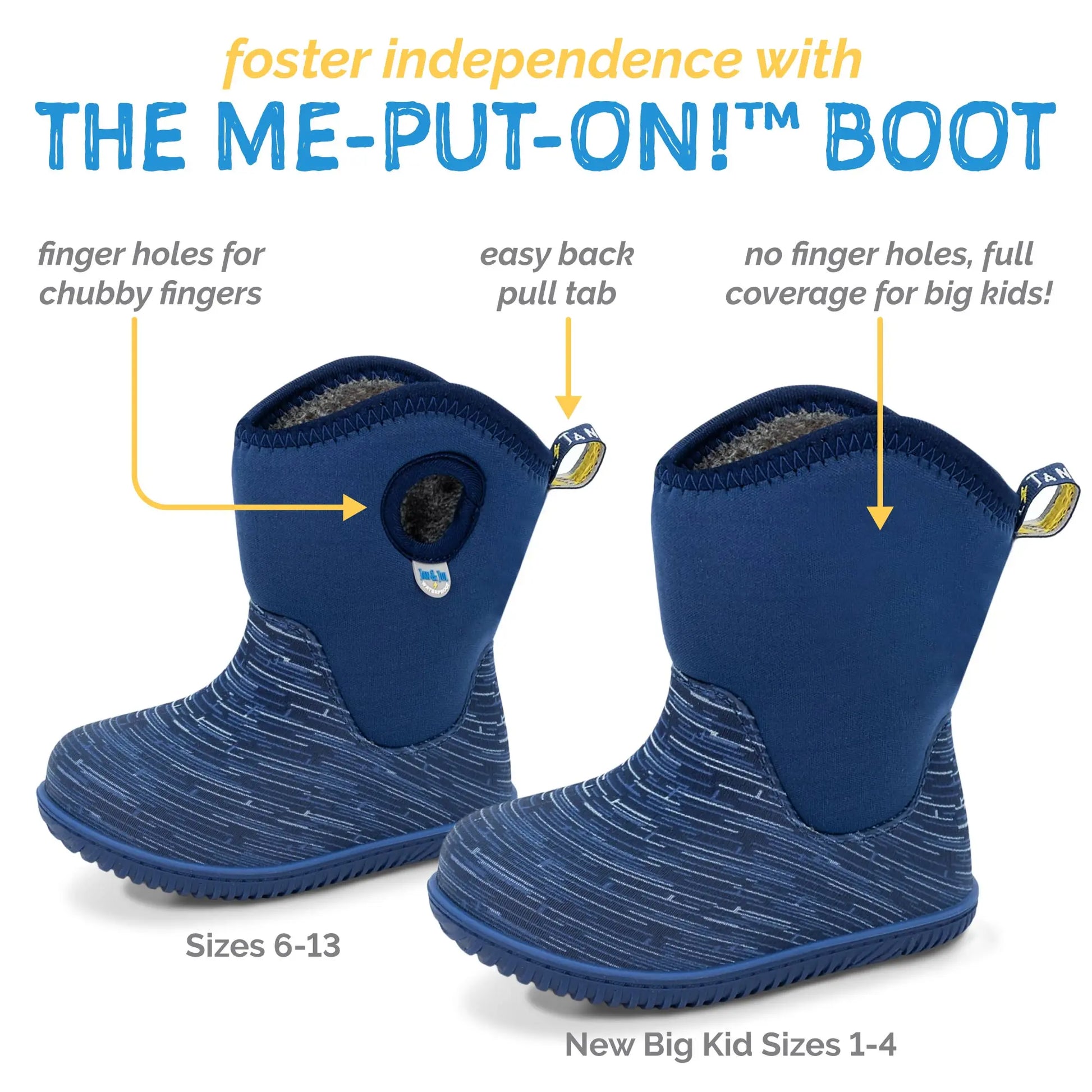 Jan & Jul Toasty Dry Lite Winter Boots Space Dinos