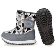 Jan & Jul Toasty Dry Tall Puffy Winter Boots Bear