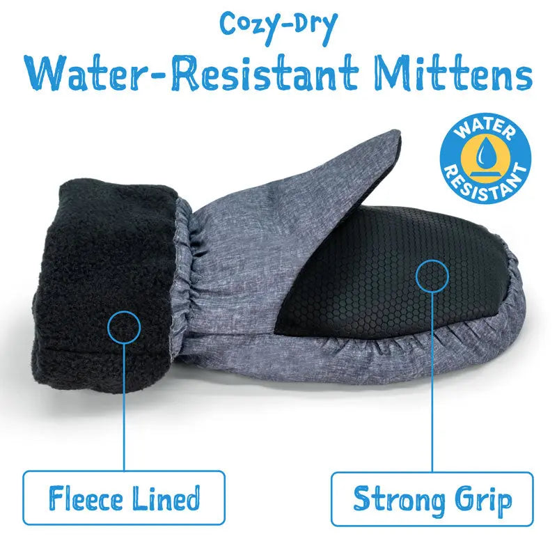 JAN & JUL WATER-RESISTANT RAIN MITTEN COZY-DRY WINTER FLOWERS - baby enRoute