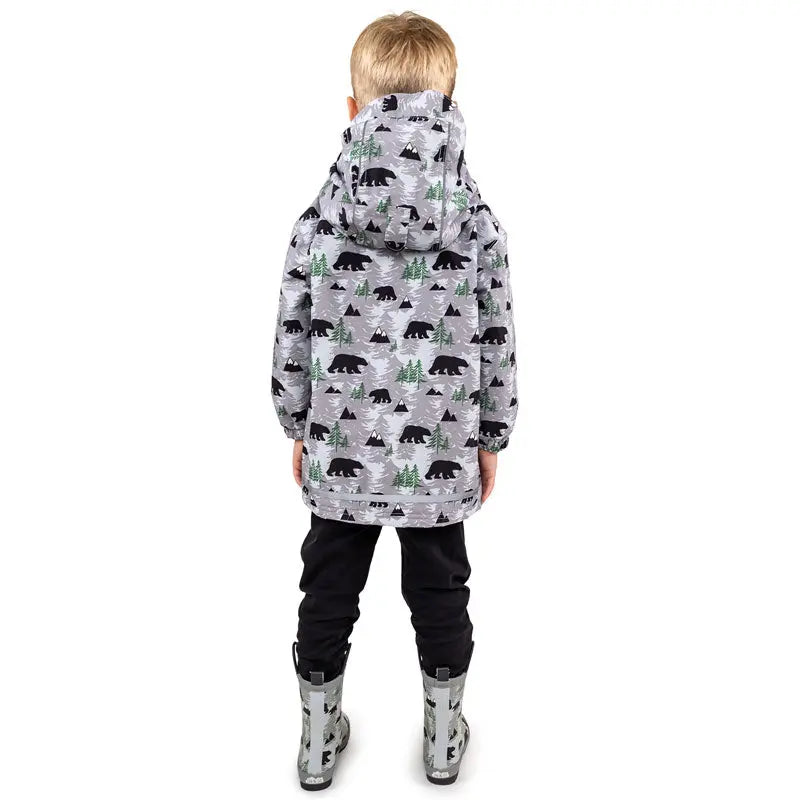 JAN & JUL WATERPROOF RAIN JACKET COZY-DRY BEAR - baby enRoute