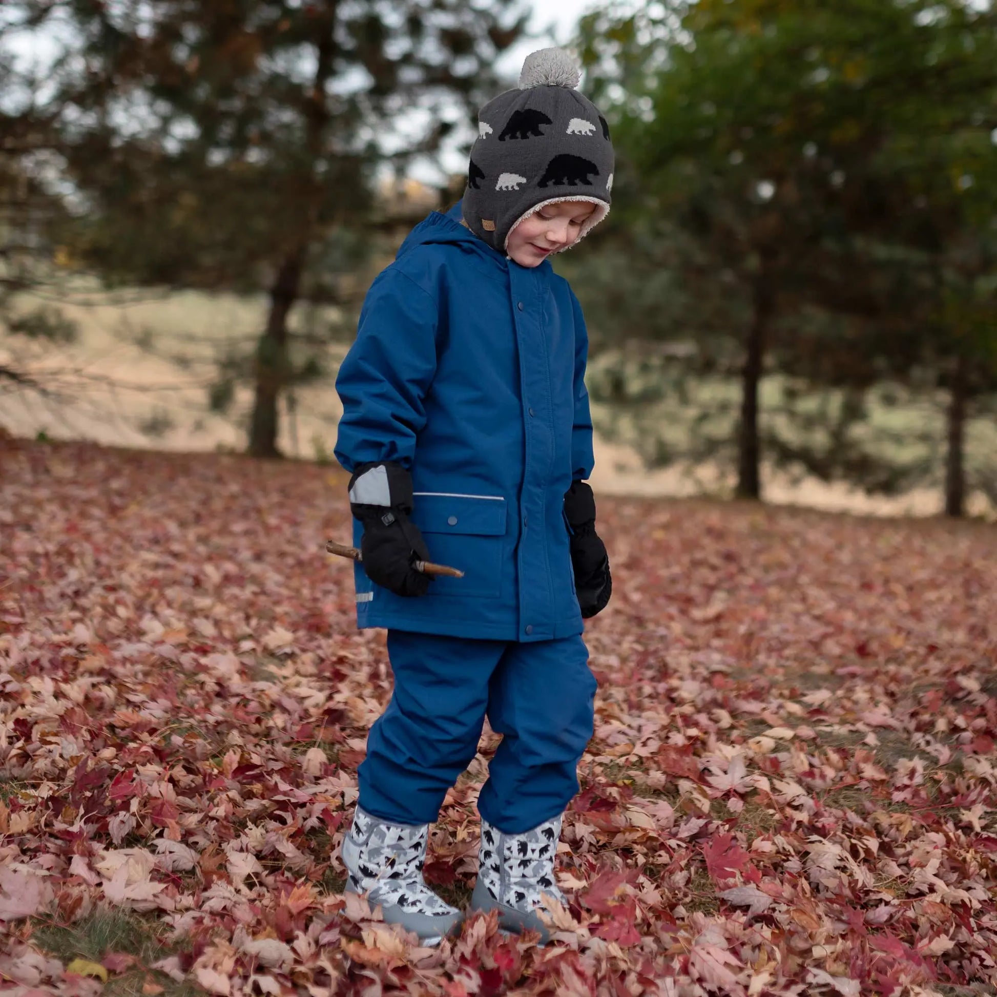 Jan & Jul Waterproof Cozy Dry Rain Mitten Bear