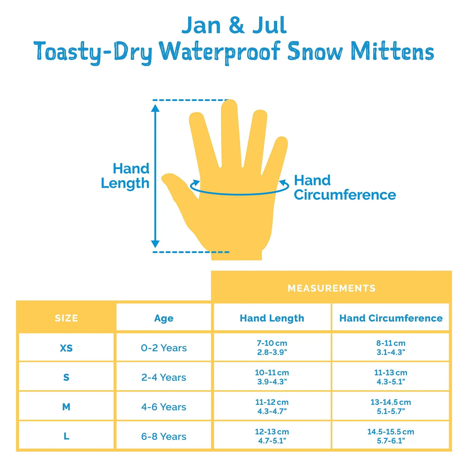 Jan & Jul Waterproof Cozy Dry Rain Mitten Bear