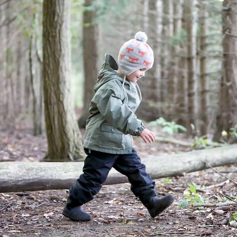 Jan & Jul Waterproof Cozy Dry Rain Pants Black
