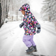 Jan & Jul Waterproof Cozy Dry Rain Pants Lavender