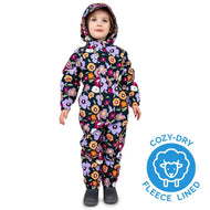 Jan & Jul Waterproof Cozy Dry Rain Suit Winter Flowers