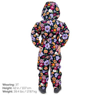 Jan & Jul Waterproof Cozy Dry Rain Suit Winter Flowers