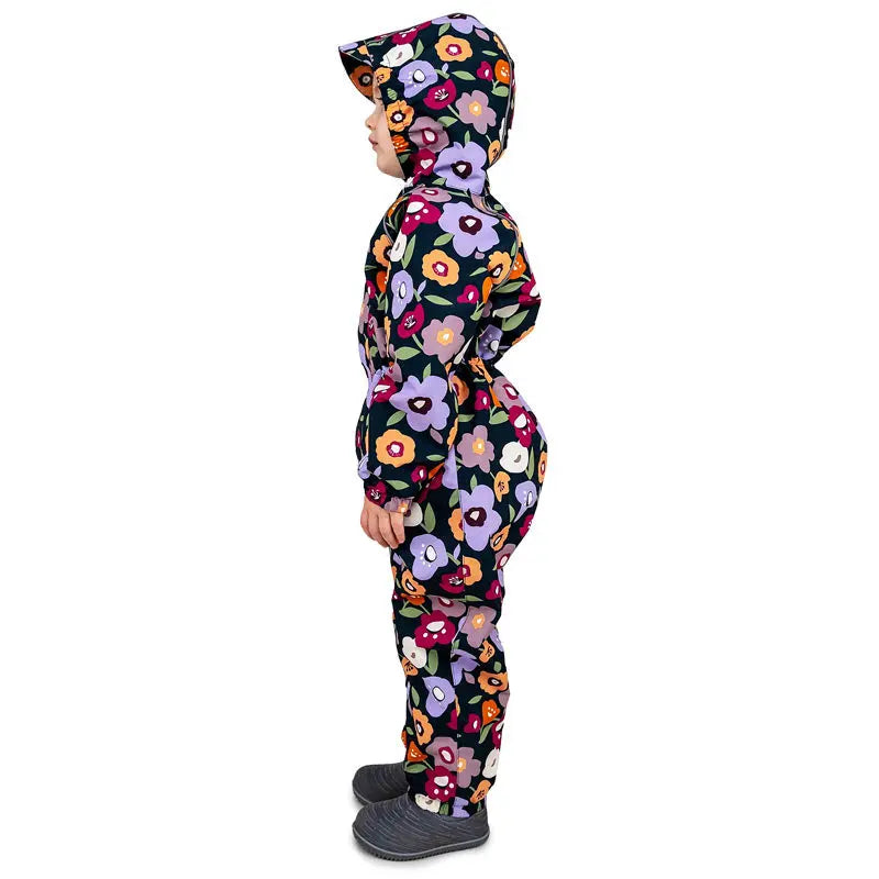 Jan & Jul Waterproof Cozy Dry Rain Suit Winter Flowers