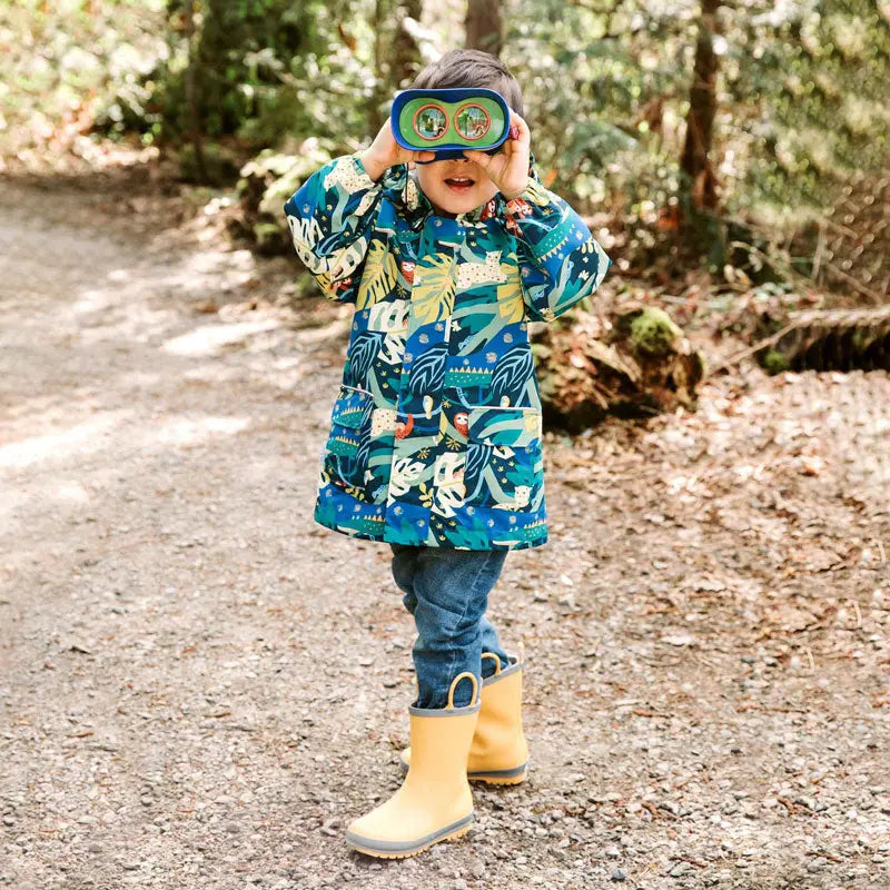 Jan & Jul Waterproof Puddle Dry Rain Jacket Jungle Nights