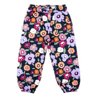 Jan & Jul Waterproof Puddle Dry Rain Pants Winter Flowers