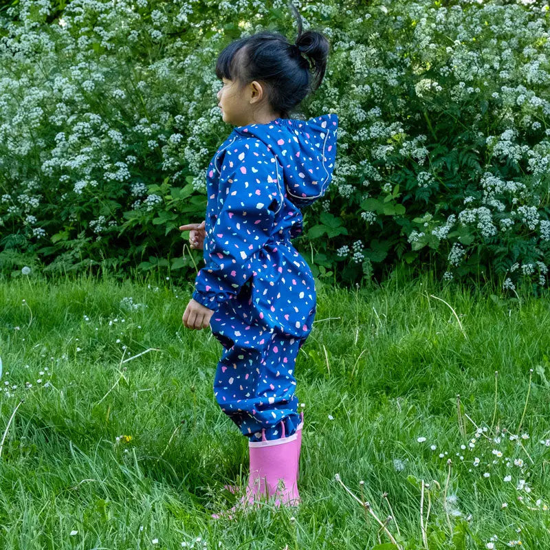 Jan & Jul Waterproof Puddle Dry Rain Suit Terrazzo