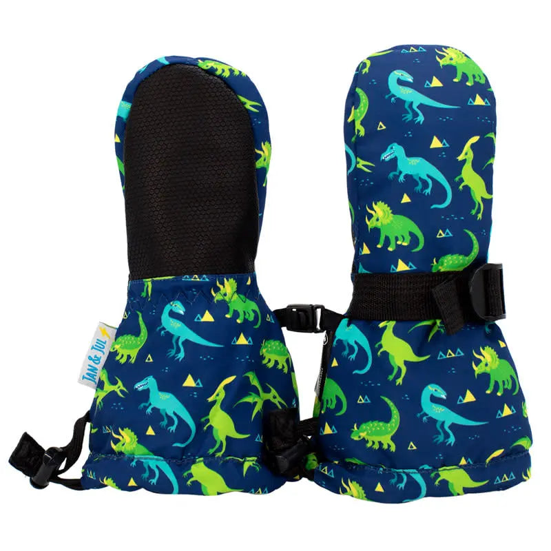 Jan & Jul Waterproof Toasty Dry Mitten Dinoland