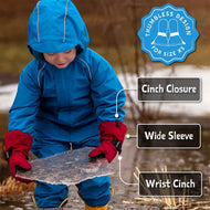 Jan & Jul Kids Waterproof Toasty Dry Mitten Woodland