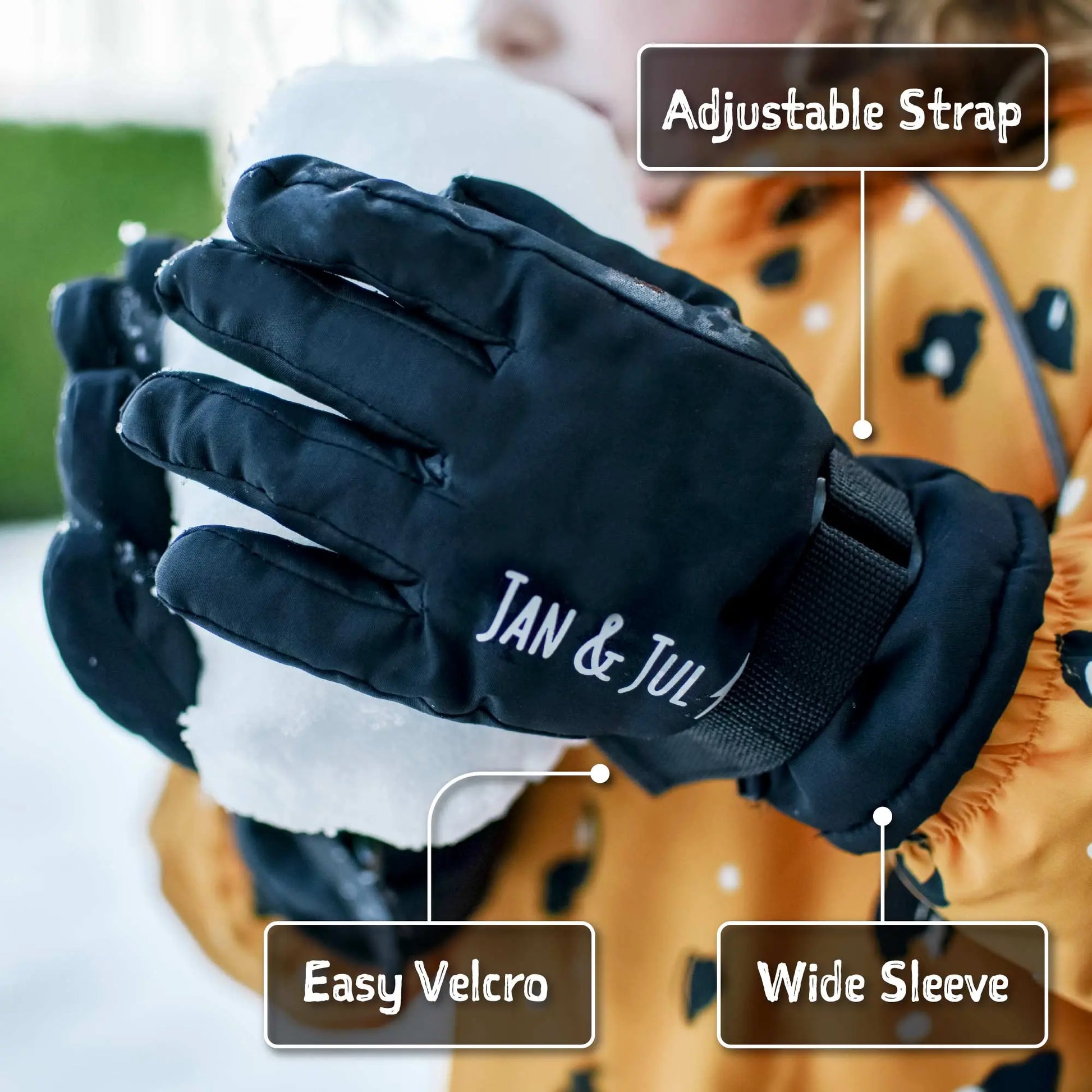 Jan & Jul Waterproof Toasty Dry Snow Gloves Wildberry