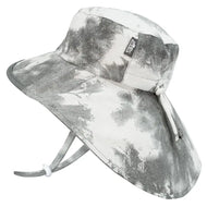 Jan & Jul Cotton Adventure Hats Black Tie-Dye
