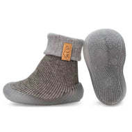 Jan & Jul Cozy Sock Shoes Dark Grey