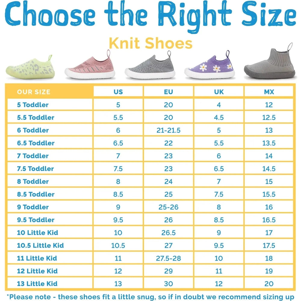 Jan & Jul Jelly Jumper Flow Shoes Mint for toddlers, mint knit fabric with slip-on design worn by a toddler.
