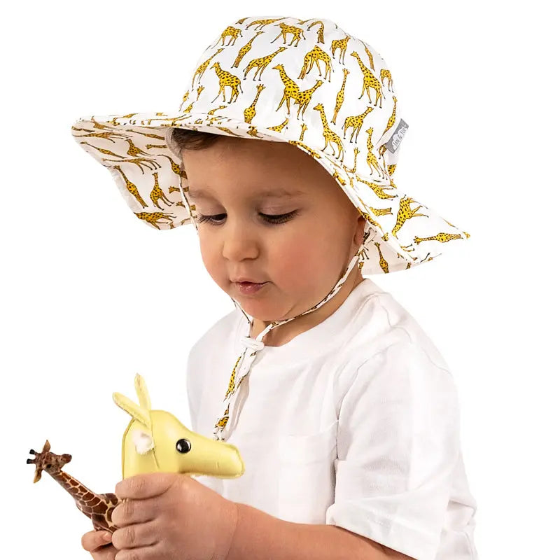 Jan & Jul Kids Cotton Floppy Hat Giraffe