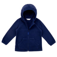 Jan & Jul Kids Fleece Jacket Navy