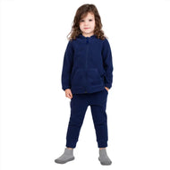 Jan & Jul Kids Fleece Jacket Navy