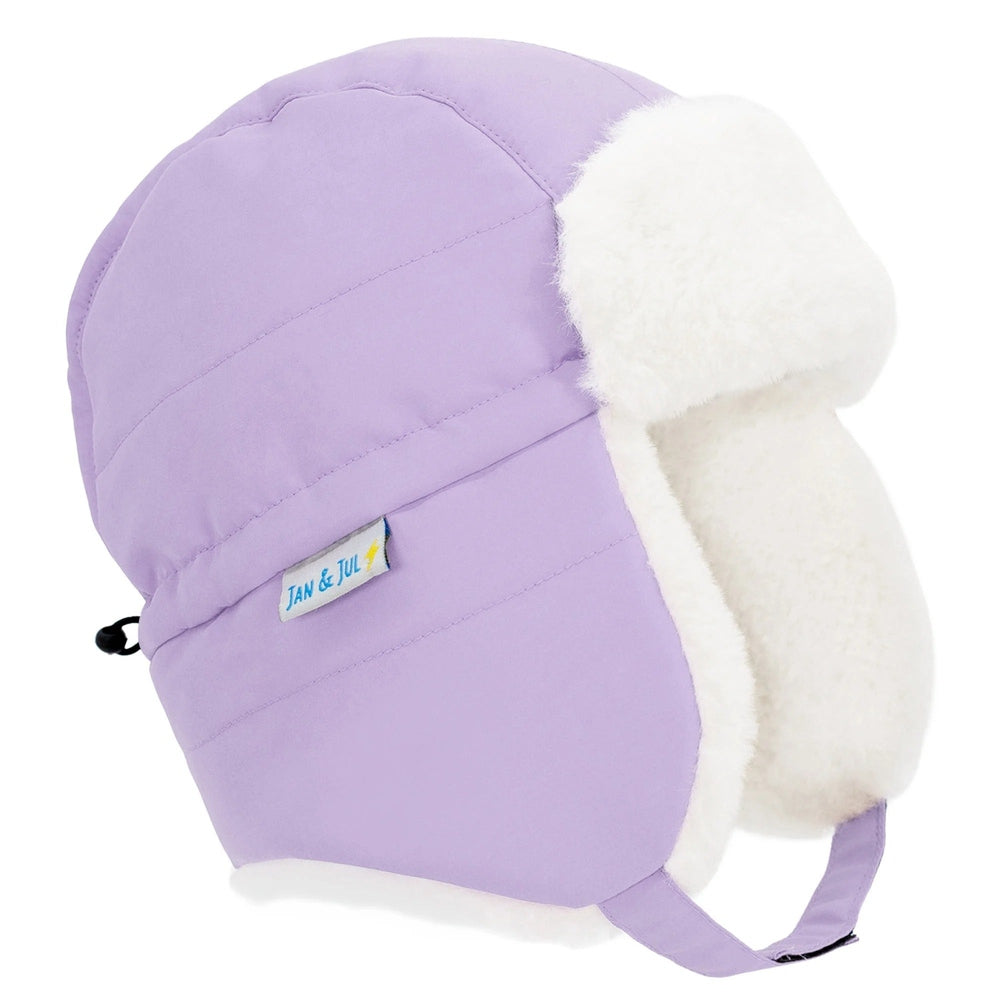 Jan & Jul Kids Insulated Winter Hats Lavender
