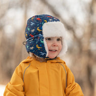 Jan & Jul Kids Insulated Winter Hats Space Dinos