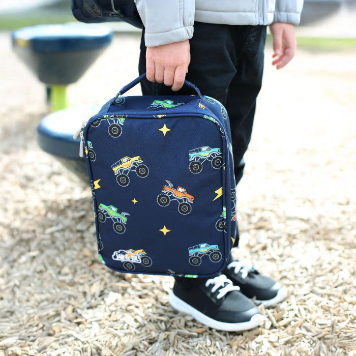 Jan & Jul Kids Lunch Bag Big Trucks