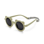 Jan & Jul Kids Polarized Bear Sunglasses Olive Khaki