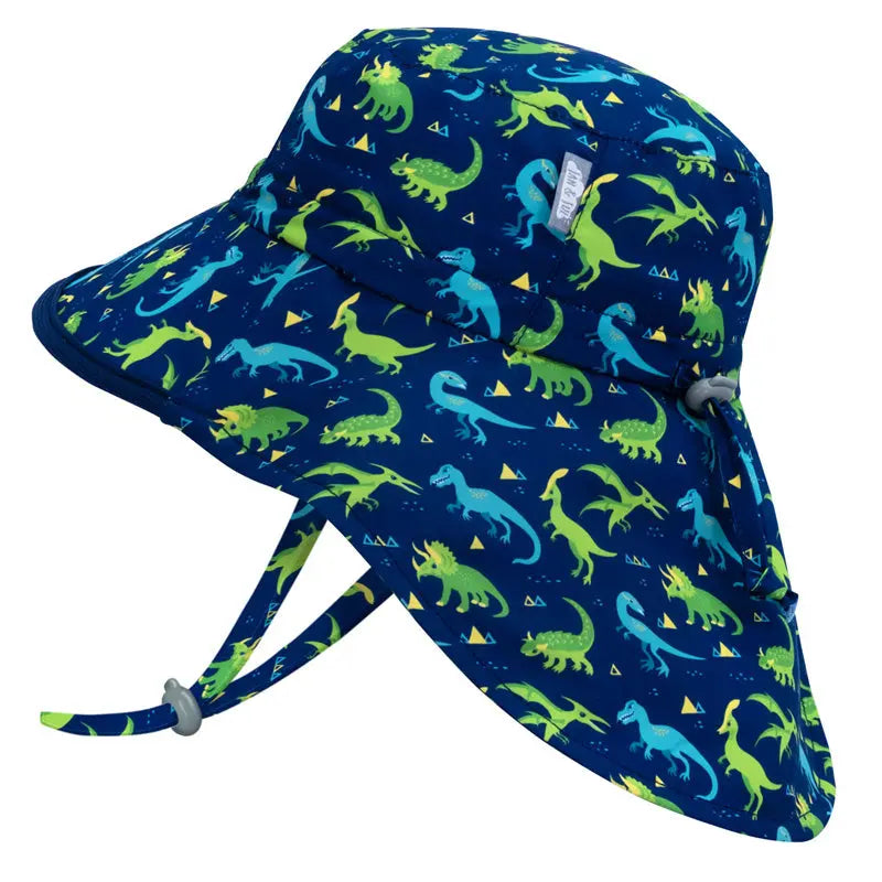 Jan & Jul Kids Water Repellent Adventure Hats Dinoland