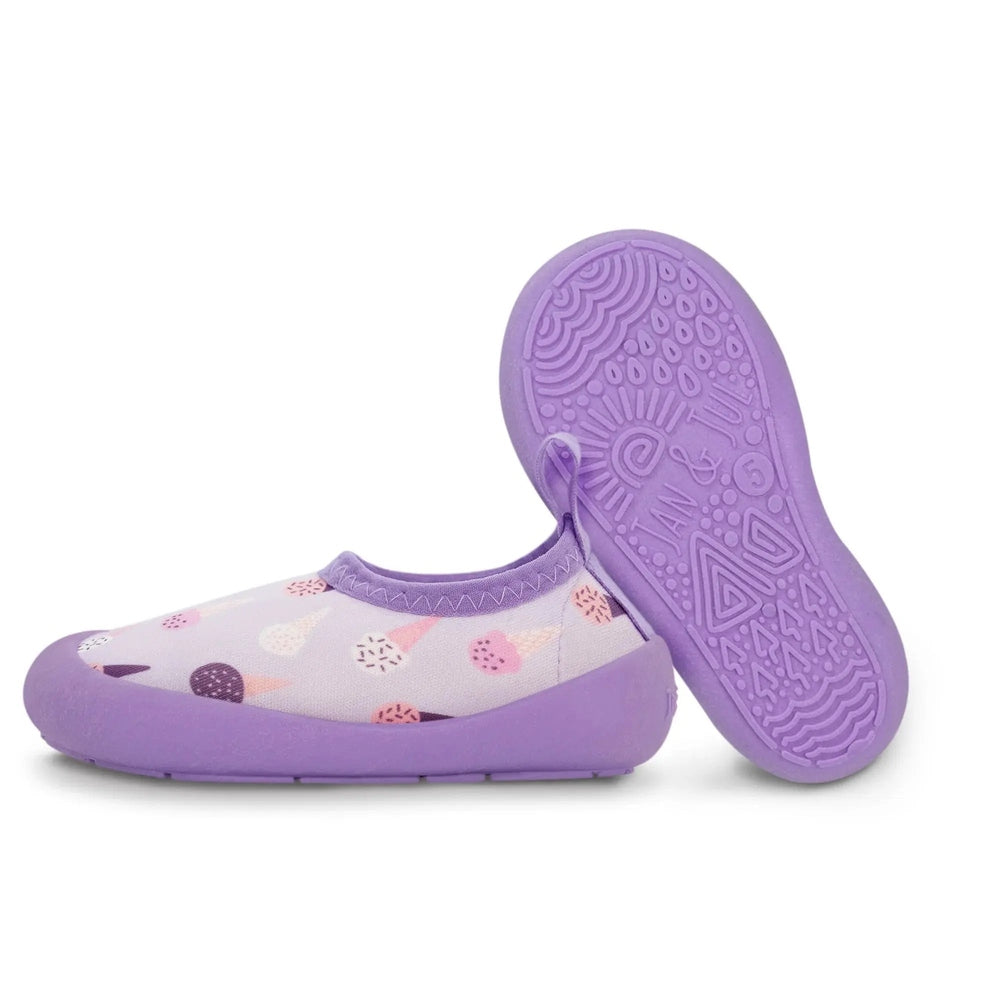 Jan & Jul Kids Water Shoes Lavender Ice Cream