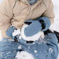 Jan & Jul Kids Waterproof Mittens Dusty Blue
