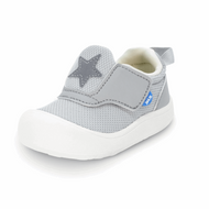 Jan & Jul Mini-Flyer Toddler Sneakers Silver Star
