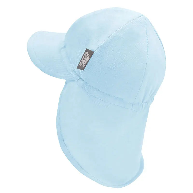 Jan & Jul Sun Soft Baby Caps Baby Blue