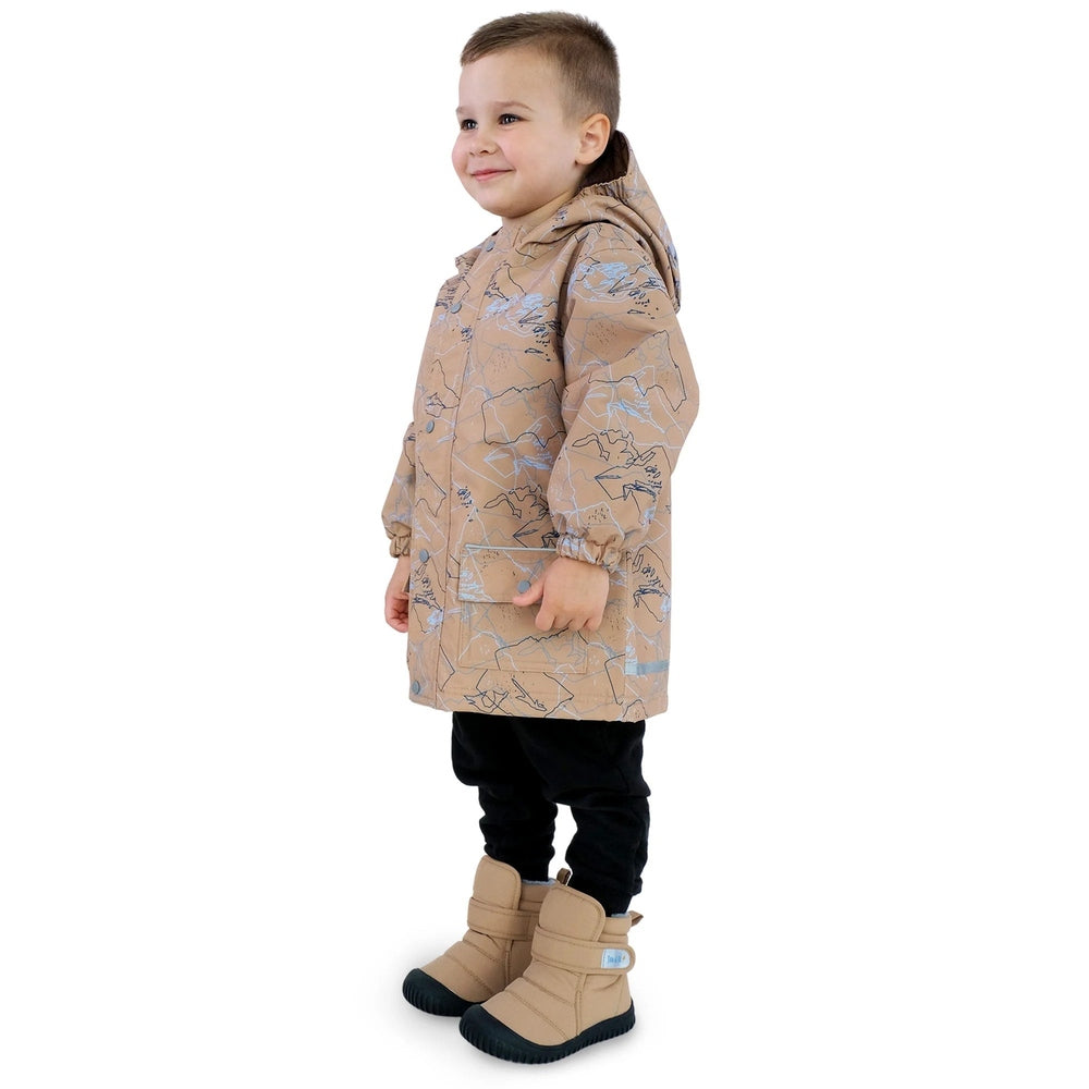Jan & Jul Waterproof Cozy Dry Rain Jacket Mountain Trails