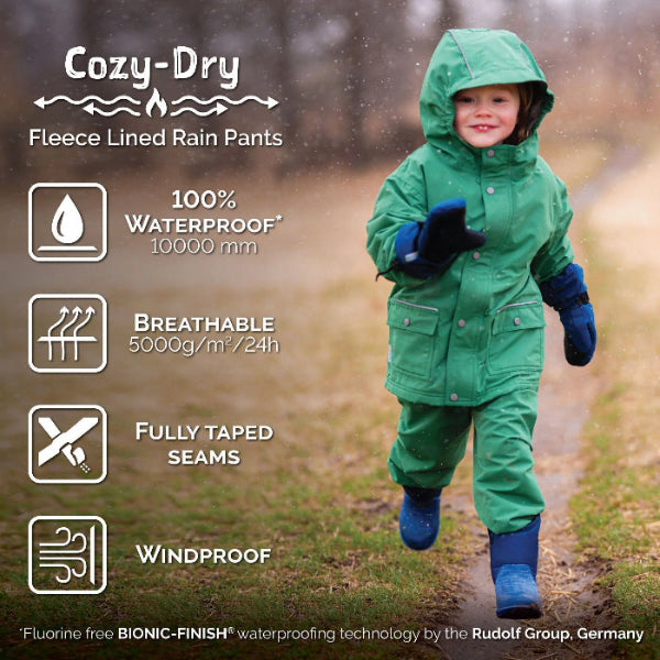 Jan & Jul Waterproof Cozy Dry Rain Pants Constellations