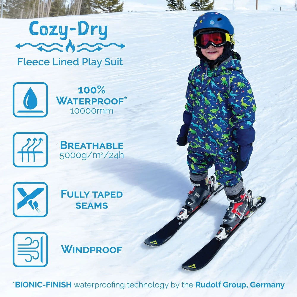 Jan & Jul Waterproof Cozy Dry Rain Suit Prairie Flowers