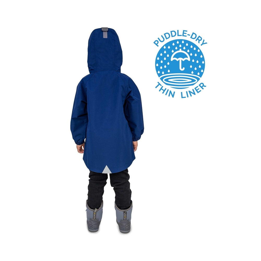 Jan & Jul Waterproof Puddle Dry Rain Jacket Nebula Blue