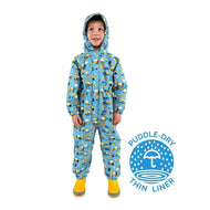 Jan & Jul Waterproof Puddle Dry Rain Suit Under Construction