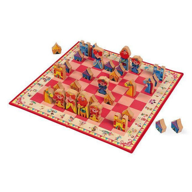 Janod Carrousel Chess Game
