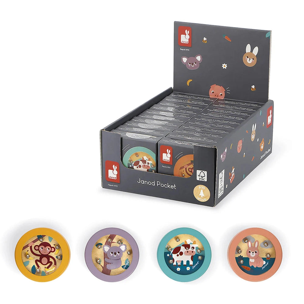 Janod Pocket Beads Game